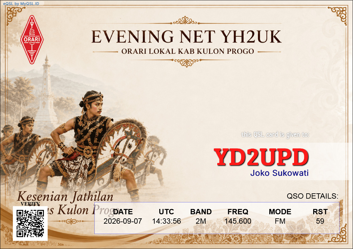 Evening Net YH2UK Mode FM 7 September 2026